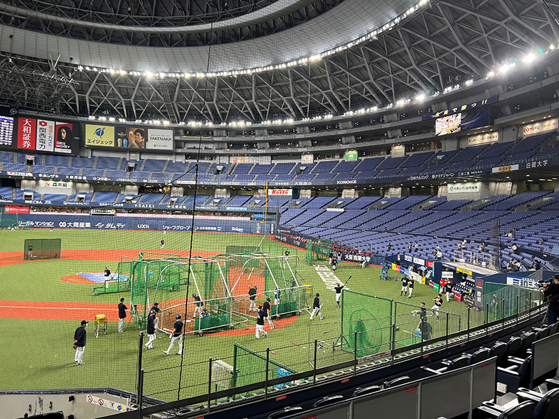 Bsバッティング練習見学ツアー |プロ野球見学ツアー・ドームツアー ...