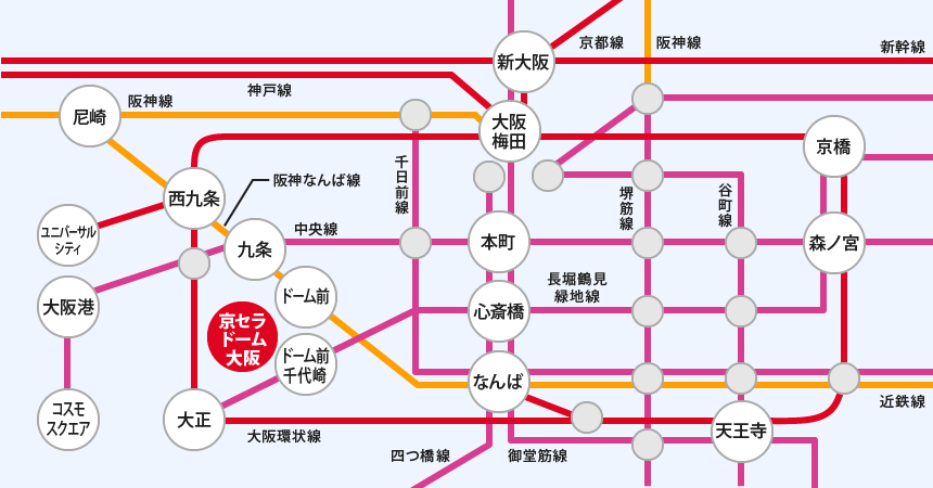 路線図 JR 地下鉄 私鉄